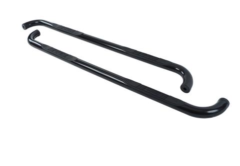 4000 Series SideSteps With Mounting Bracket Kit Powder Coat Black 1999-2013 Silverado/Sierra 1500/2500/3500 HD Go Rhino
