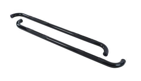4000 Series SideSteps With Mounting Bracket Kit Powder Coat Black 2010-2026 Dodge Ram 2500/3500 Go Rhino