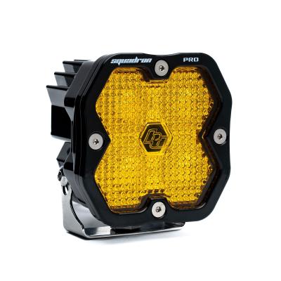 Squadron 2.0 Pro Black LED Auxiliary Light Pod Universal Baja Amber Work/Scene Baja Designs