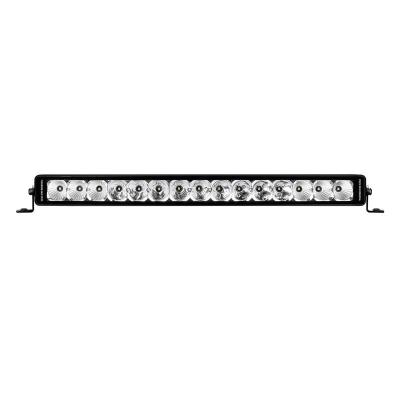 RC2 LR Bull Bar with Mounting Brackets & 20 Inch Light Bar Textured Black 2003-2006 Silverado/Sierra 2500 HD Go Rhino