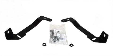 RC2 & RC2 LR Bull Bar Mounting Bracket Kit Only Textured Black 2007-2018 Silverado/Sierra 2500 HD/3500 HD Go Rhino