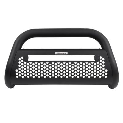 RC2 Bull Bar with Mounting Brackets and 20 Inch Single Row Hole Kit Textured Black 2014-2015 Sierra 1500 Go Rhino