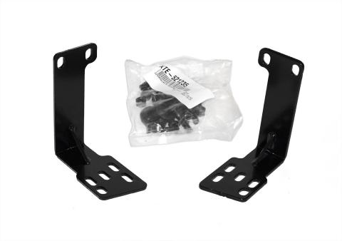 RC2 & RC2 LR Bull Bar Mounting Bracket Kit Only Textured Black 2002-2005 Dodge Ram 1500/2500/3500 Go Rhino