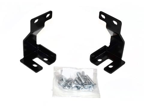 RC2 & RC2 LR Bull Bar Mounting Bracket Kit Only Textured Black 2010-2018 Dodge Ram 2500/3500 Go Rhino