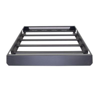SRM400 68 Inch Fabricated Customizable Steel Basket Roof Rack Textured Black Go Rhino