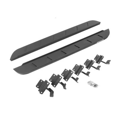 RB10 Slim Line Running Boards With Mounting Brackets Textured Black 2017-2026 Ford F-250/F-350 Go Rhino