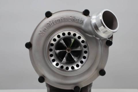 Stage 2 Drop in Factory Replacement Turbo Charger for 15-16, 6.7 Ford PowerStroke 64mm Compressor, 67mm Turbine with Whistle Option No Limit Fabrication