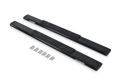 5 Inch OE Xtreme Low Profile SideSteps With Mounting Bracket Kit Black Powder Coat 2013-2015 Ford Escape Go Rhino