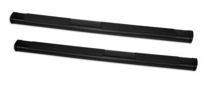 6 Inch OE Xtreme Composite SideSteps Kit 80in Long Black + Brackets Black 1999-2006 Silverado/Sierra 150 2001-2013 Silverado/Sierra 2500/3500 Go Rhino