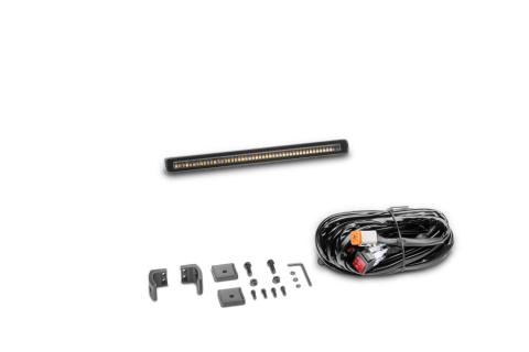 Go Rhino Flash Series Lights 10 Inch Single Multi Function LED Light Bar Black Go Rhino