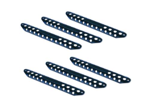 Dominator D3 Modular & D3 1 piece Hoop Step Pad Set Black Powdercoat Go Rhino