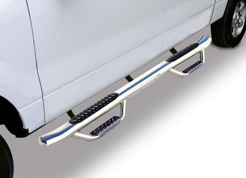 Dominator D4 Dual Step(TM) Cab Length SideSteps 2004-2008 Ford F-150 Go Rhino