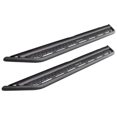 Dominator Xtreme D6 SideSteps With Mounting Bracket Kit Textured Black 2009-2010 Dodge Ram 1500/2500/3500 Go Rhino
