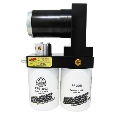 FASS Titanium Signature Series Diesel Fuel System 165GPH Dodge Cummins 5.9L 1998.5-2004