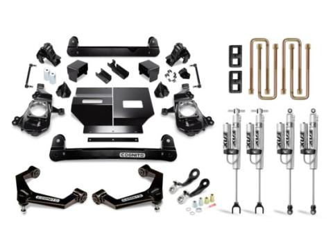 4-Inch Performance Lift Kit with Fox Psrr 2.0 Shocks for 2020-2024 Silverado/Sierra 2500/3500 2WD/4WD Cognito