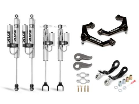 3-Inch Premier Leveling Kit with Fox Psrr 2.0 Shocks for 2011-2019 Silverado/Sierra 2500/3500 2WD/4WD Cognito