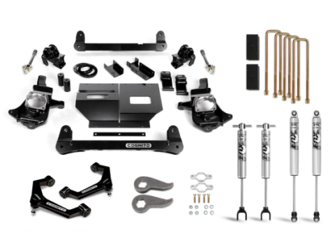 6-Inch Standard Lift Kit with Fox Ps 2.0 Ifp for 2011-2019 Silverado/Sierra 2500/3500 2WD/4WD Cognito