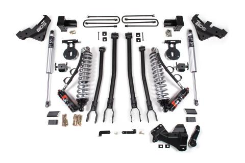 20-22 Ford F-450 4WD 4 Inch 4-Link Suspension Lift Kit, 3.5 Inch Rear, Block - Fox 2.5 Performance Elite Series C/O Front, Fox 2.5 IFP Performance Series Rear BDS Suspension