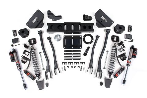 14-18 Ram 2500 4WD 6 Inch 4-Link Suspension Lift Kit, 4.5 Inch Rear, Coil Spring, Diesel - Fox 2.5 Performance Elite Series C/O Front, Fox 2.5 Performance Elite Series Rear BDS Suspension