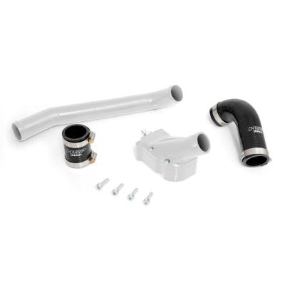 Billet Thermostat Housing Kit W/Coolant Return for 06-10 Chevrolet/GMC Duramax LBZ/LMM Polar White HSP Diesel
