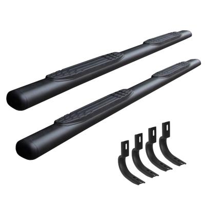 4 Inch 1000 Series SideSteps &amp; Bracket Kit Textured Black 2007-2013 Silverado/Sierra 1500/2500 HD Go Rhino
