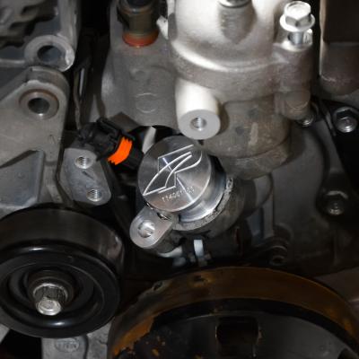 Engine Oil Fill Delete Plug Black