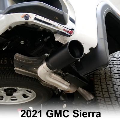 2020+ GM 6.6L Duramax 304 Stainless Steel Four Inch Performance Exhaust Upgrade Polished
