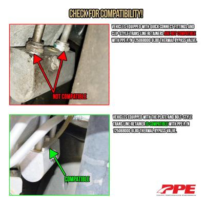 Transmission Fluid Thermal Bypass Valve 2014-2018 GM 6L80 Transmisson PPE Diesel