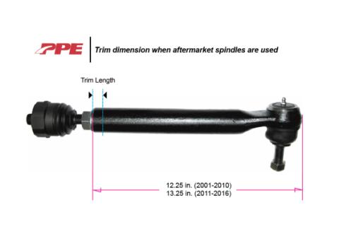 Stage3 Forged Tie Rod Assemblies Pair 2011-2024 PPE