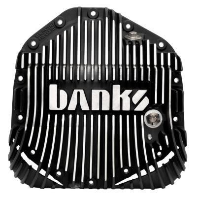 Ram-Air Differential Cover Kit for 19-26 Ram and 20-26 Chevy/GMC, with 11.5 inch or 12 inch 14-Bolt AAM Rear Axle Satin Black/Machined Banks Power