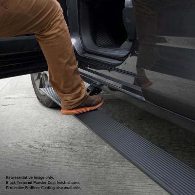 RealTruck VoltStep Electric Running Board Kit Protective Bedliner Coating 2007-2013 Silverado/Sierra 1500/2500 HD Go Rhino
