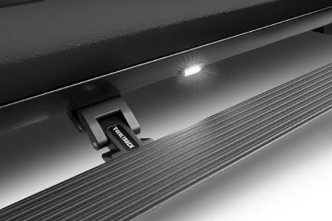 RealTruck VoltStep Electric Running Board Kit Textured Black 2007-2013 Silverado/Sierra 1500 2007-2014 Silverado/Sierra 2500 HD/3500 HD Go Rhino