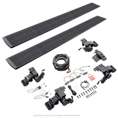 RealTruck VoltStep Electric Running Board Kit Protective Bedliner Coating 2015-2019 Silverado/Sierra 2500 HD Go Rhino