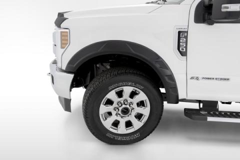 Drt Style Fender Flares Front And Rear For 2017-2022 Ford F250 Super Duty, F350 Super Duty Bushwacker