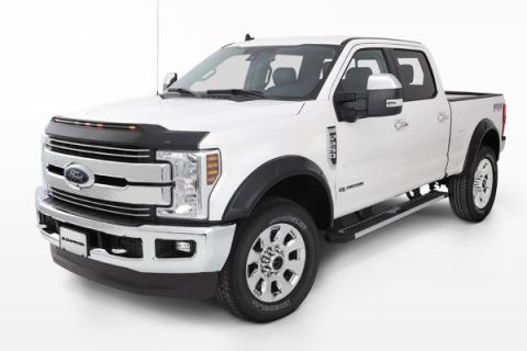 Drt Style Fender Flares Front And Rear For 2017-2022 Ford F250 Super Duty, F350 Super Duty Bushwacker