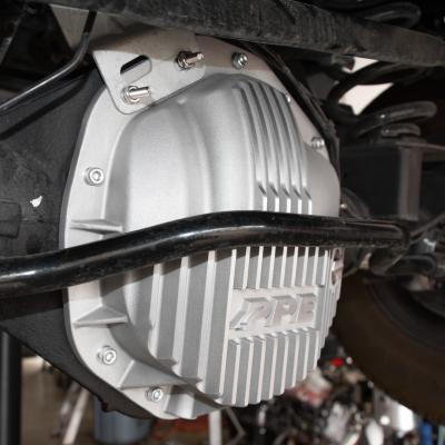 2019-2022 RAM HD 6.4L/6.7L 11.5 Inch /11.8 Inch -14 Heavy-Duty Cast Aluminum Rear Differential Cover Brushed PPE Diesel