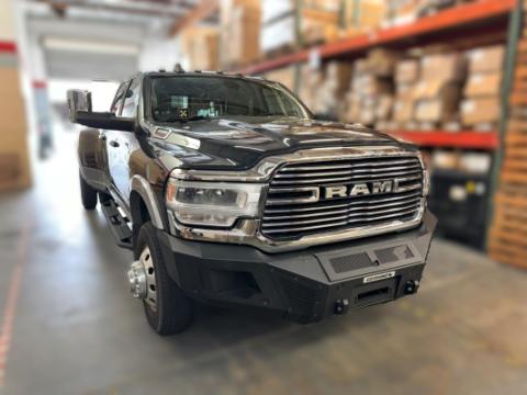 BR11 Front Bumper Replacement Textured Black 2019-2024 Ram 2500/3500 Go Rhino