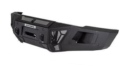 BR11 Front Bumper Replacement Textured Black 2019-2024 Ram 2500/3500 Go Rhino