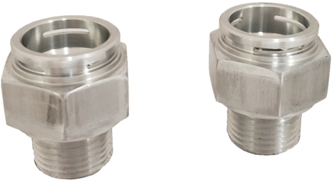 ATS Allison 7/8 Inch Thread Cooler Line Fitting Fits 2001-2002 6.6L Duramax