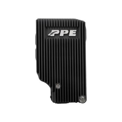 20-25 Ford Super Duty Diesel 10R140 Heavy-Duty Cast Aluminum Deep Transmission Pan-Black Pacific Performance Engineering