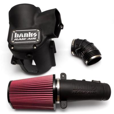 Ram-Air Cold-Air Intake System Oiled Filter for 20-22 Ford F250/F350/F450 6.7L Power Stroke Banks Power