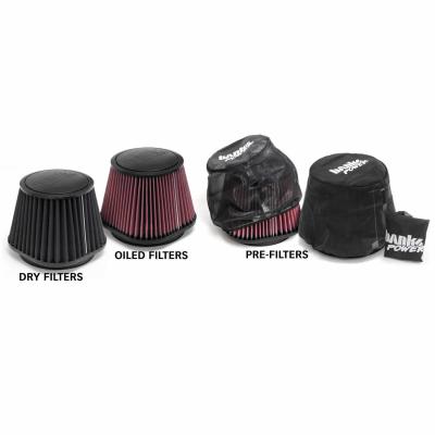 Ram-Air Cold-Air Intake System Oiled Filter 10-12 Dodge/Ram 6.7L Banks Power