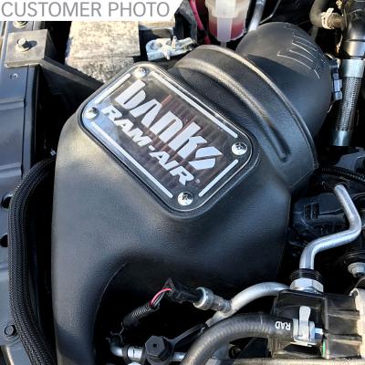 Ram-Air Cold-Air Intake System Oiled Filter 2013-2018 6.7L Cummins Diesel Banks Power