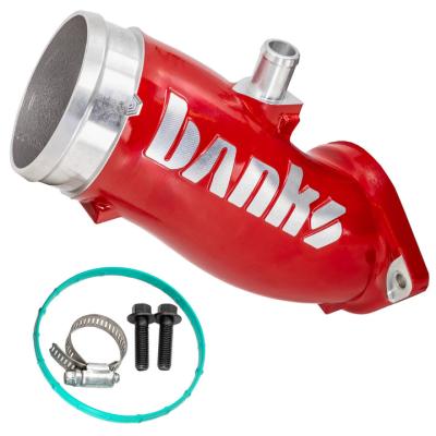 Monster-Ram Turbo Inlet Elbow 17-26 Chevy/GMC 2500/3500 6.6L Duramax L5P Red Powdercoat Banks Power