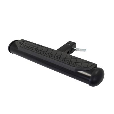 4 Inch Oval Hitch Step Black Powdercoat Go Rhino
