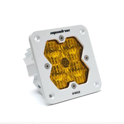 Squadron 2.0 Pro White Flush Mount LED Auxiliary Light Pod Universal Baja Amber Wide Cornering Baja Designs