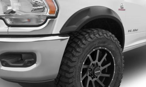Drt Style Fender Flares Front And Rear For 19-26 Ram 2500/3500 Bushwacker