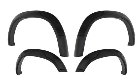Drt Style Fender Flares Front And Rear For 19-26 Ram 2500/3500 Bushwacker