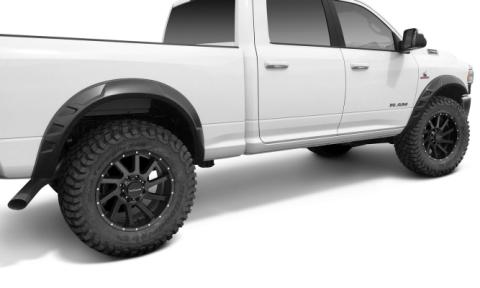 Drt Style Fender Flares Front And Rear For 19-26 Ram 2500/3500 Bushwacker