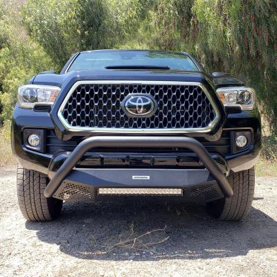 RC4 LR Light Ready Bull Bar with Mounting Brackets Kit Textured Black 2016-2023 Toyota Tacoma Go Rhino